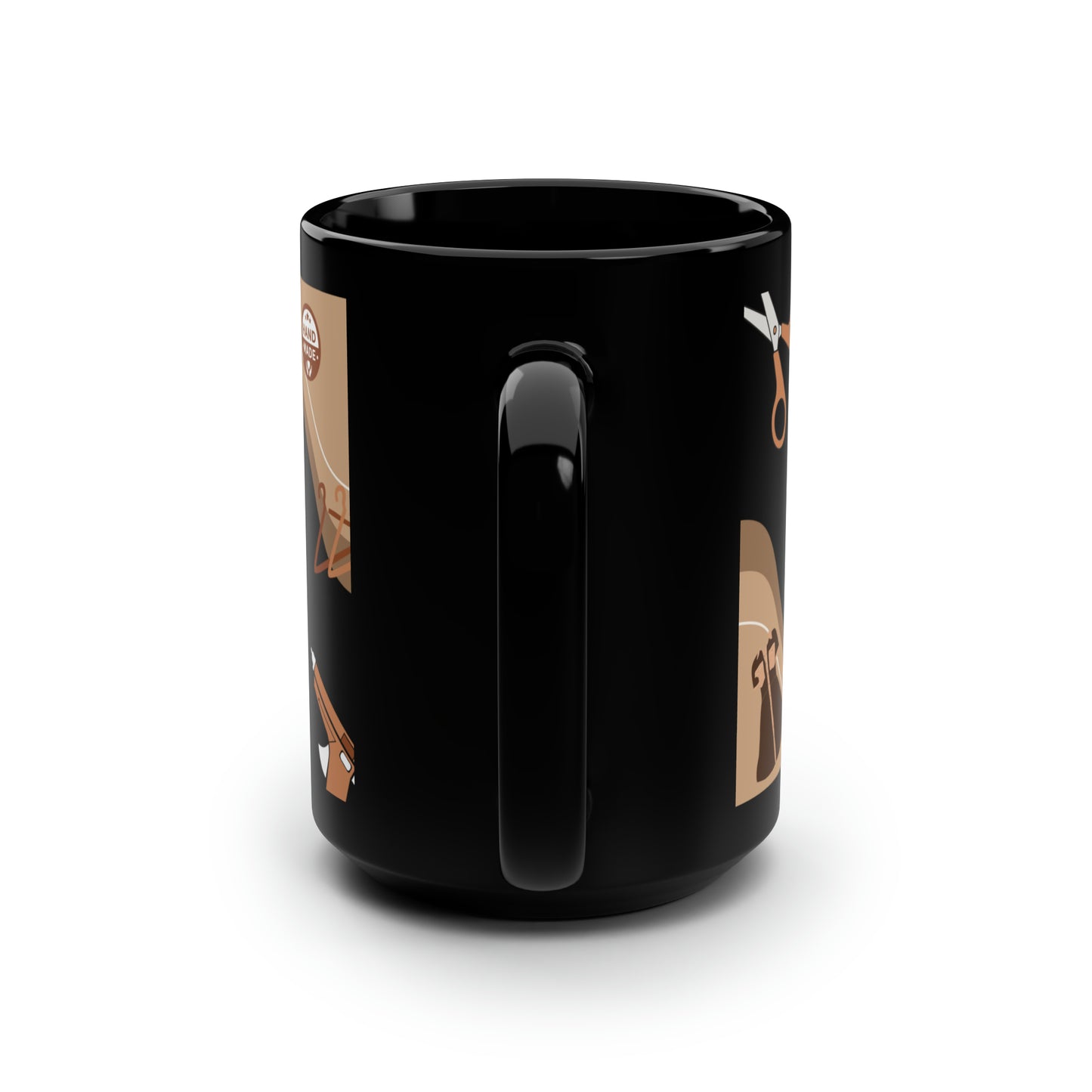 Crafty Black Girl Coffee Mug - Blk