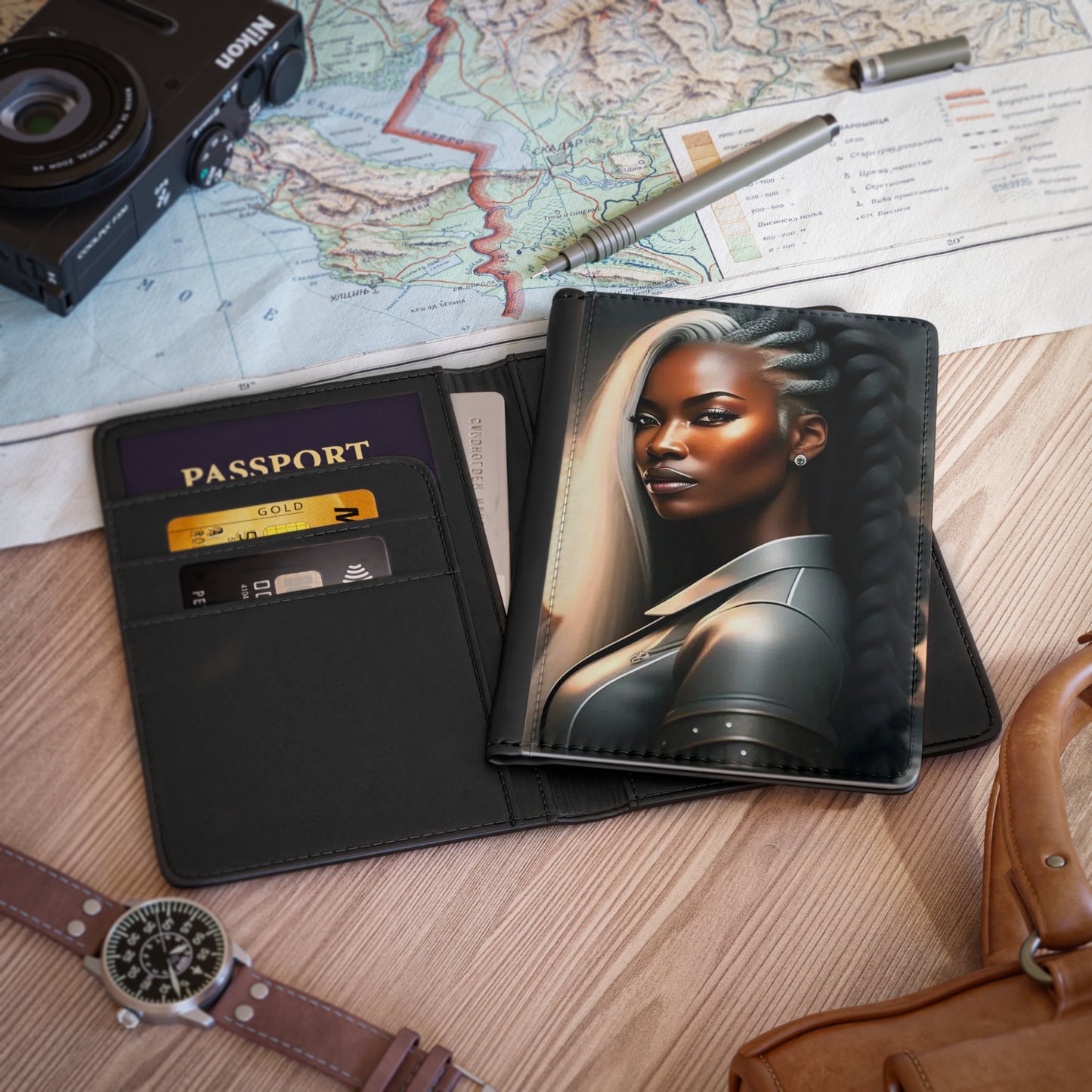 Melanin Passport Cover