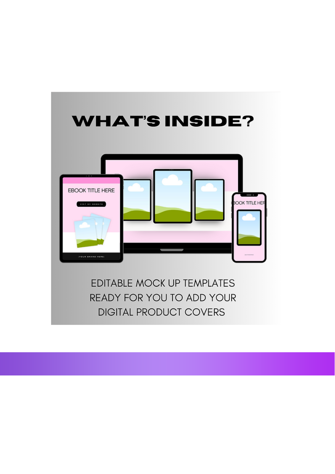 Customizable Mockup Templates: Your Design, Your Way!