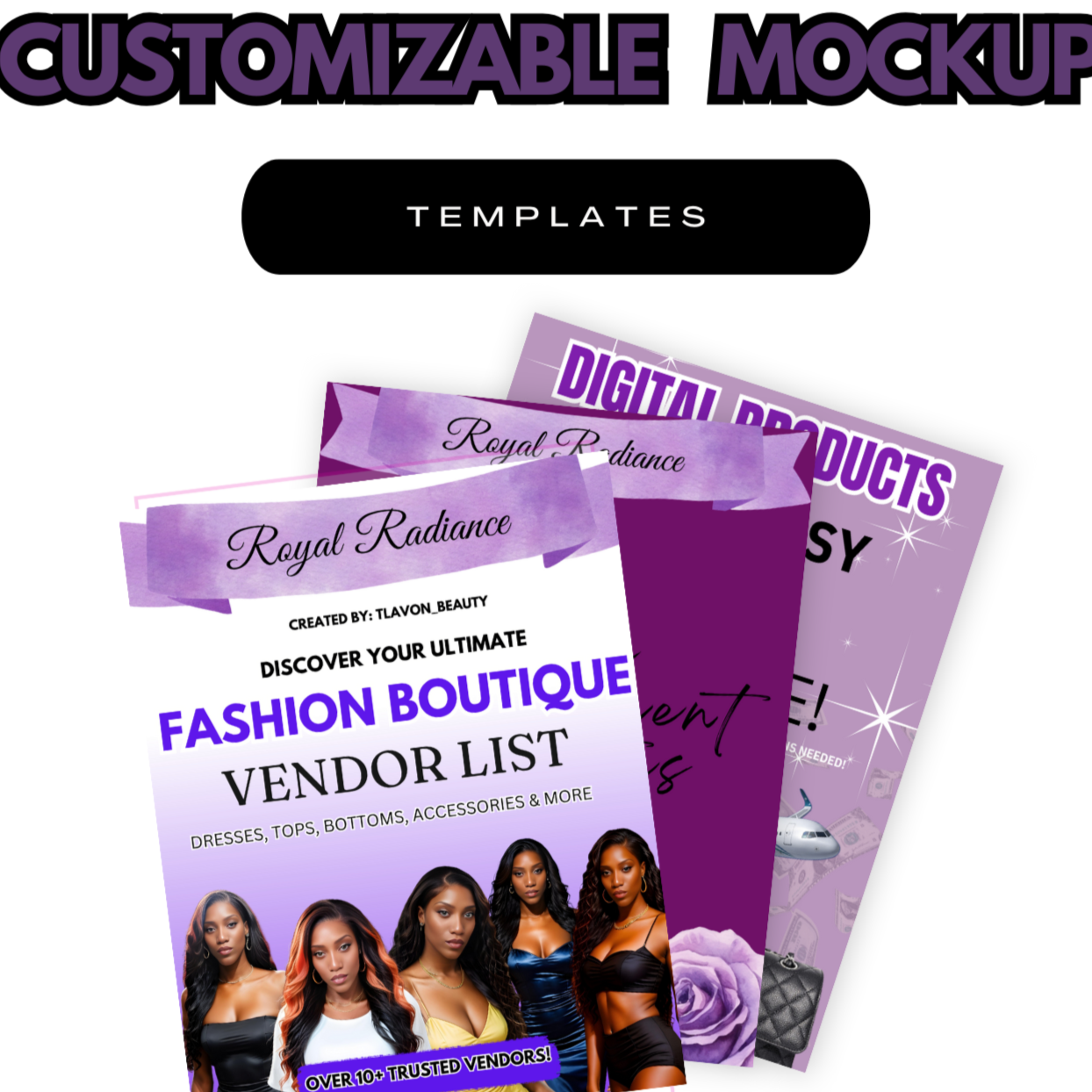 Customizable Mockup Templates: Your Design, Your Way!